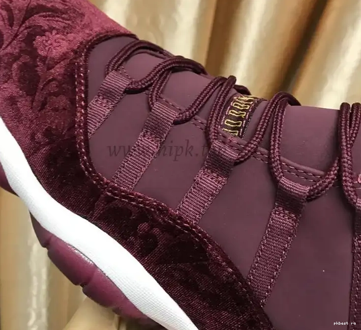 GS AUTHENTIC 11 JORDAN AIR VELVET “HEIRESS” 0528